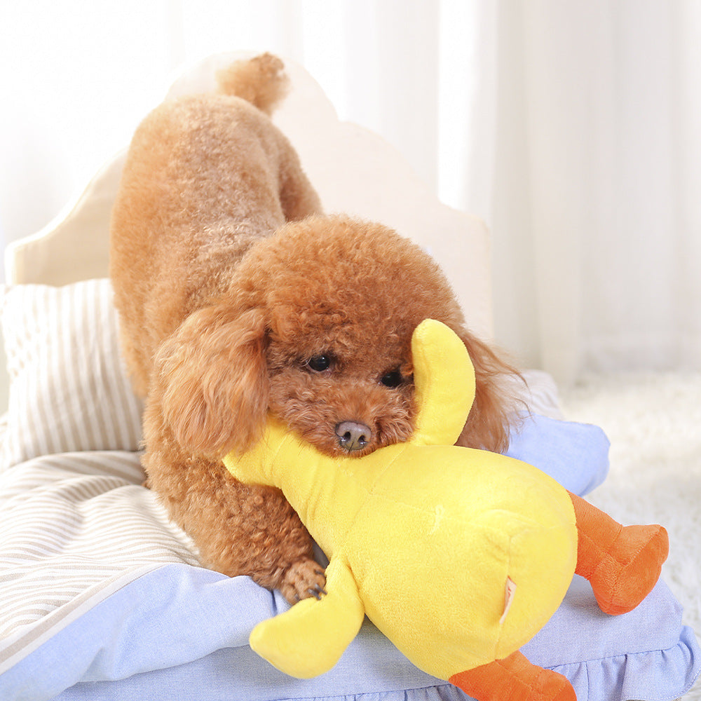 Cute Plush Sounding Toy – Dog & Cat Playmate