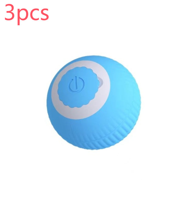 Interactive Silicone Cat Teaser Ball