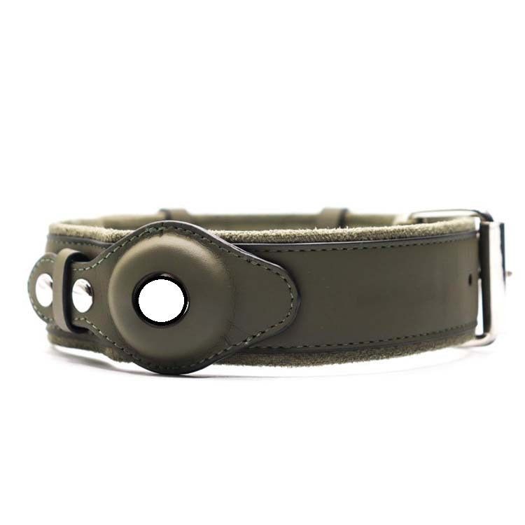 Leather AirTag Pet Collar