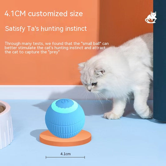 Interactive Silicone Cat Teaser Ball