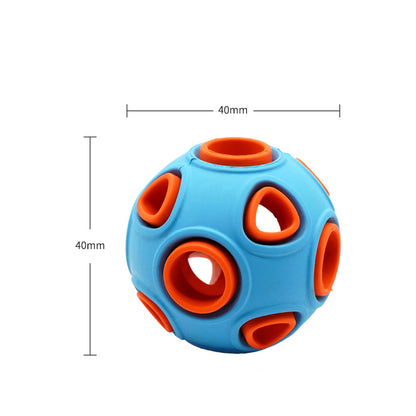 Light-Up Sounding Dog Toy Ball