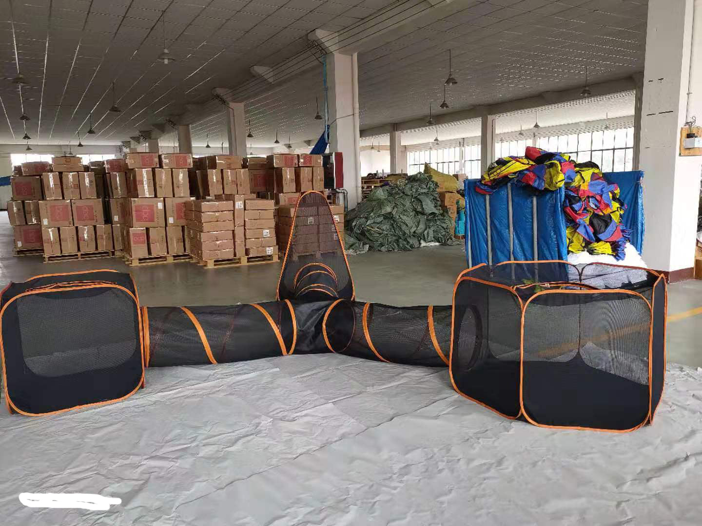 Mesh Cat Tunnel Play Set