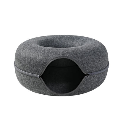 Felt Cat Tunnel Nest – Washable  + Foldable