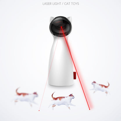 Automatic LED Laser Cat Toy – Smart Interactive Pet Trainer