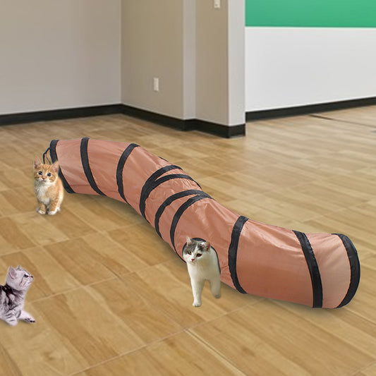 Polyester Solid Color Cat Tunnel
