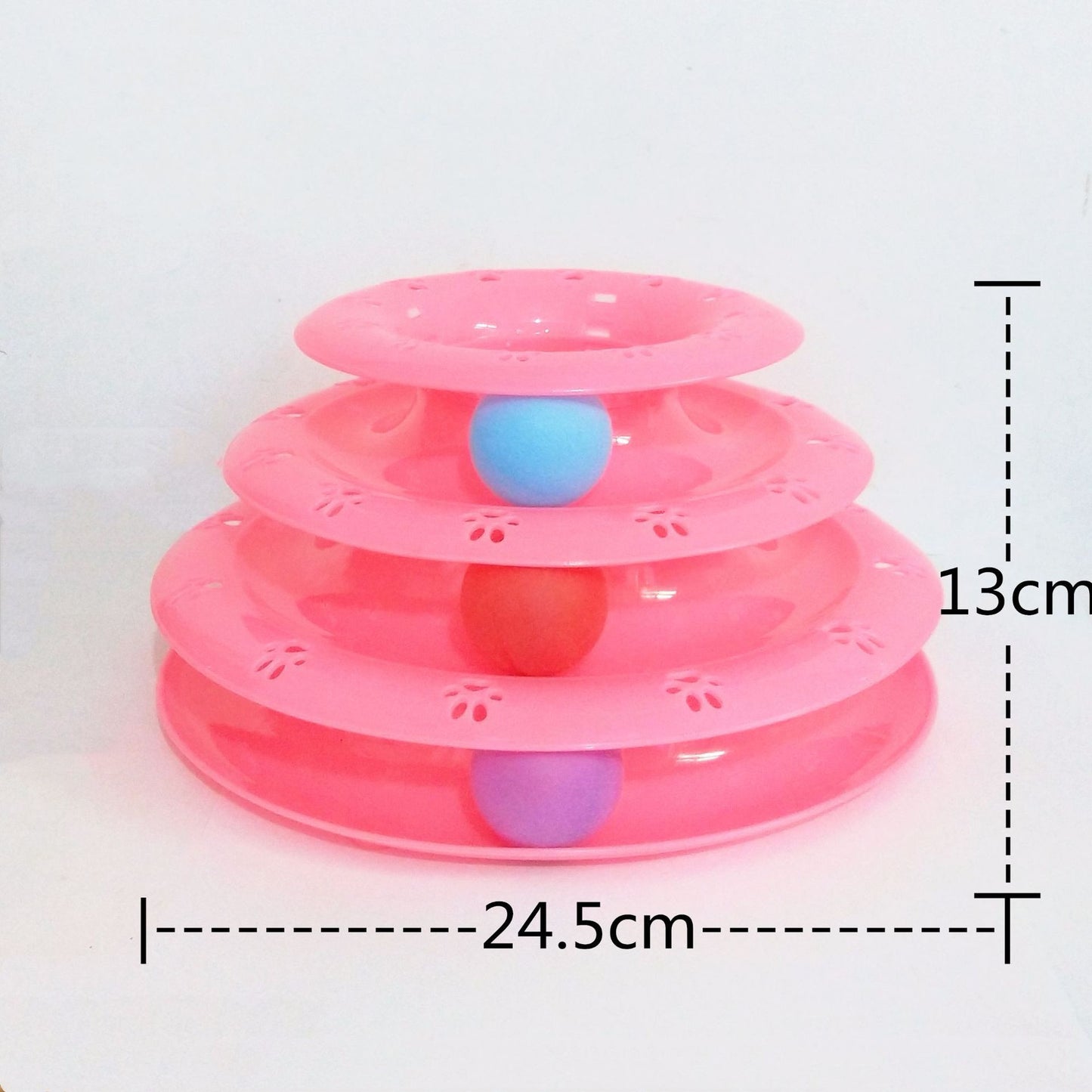 Rotating Ball Track Puzzle for Cats
