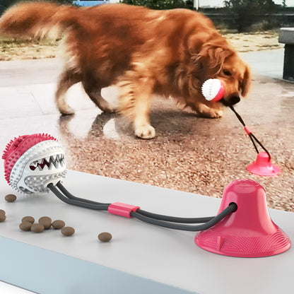 Dog Suction Tug Ball Toy