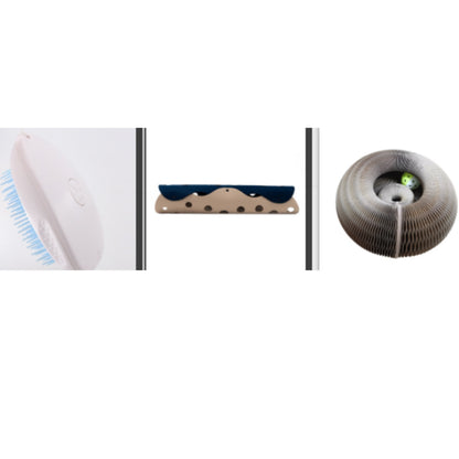 Felt Cheese Cat Tunnel