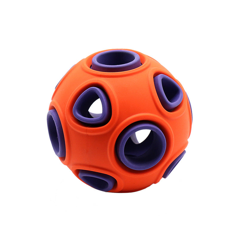 Light-Up Sounding Dog Toy Ball