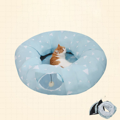 Cat Tunnel Bed Nest