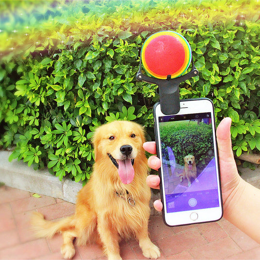 Pet Selfie Toy – Funny Dog & Cat Camera Clip