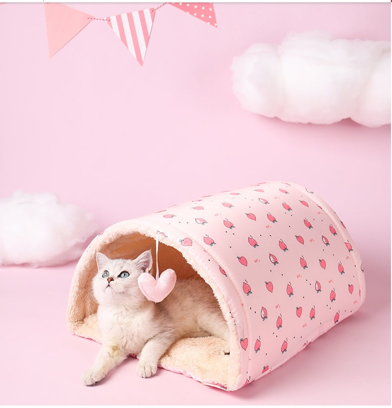 Soft Cloth Cat Tunnel Nest