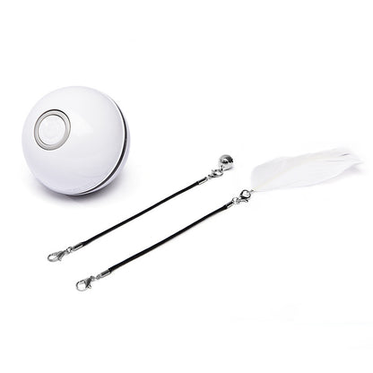 LED Rolling Cat Toy Ball – Automatic Interactive Pet Entertainment