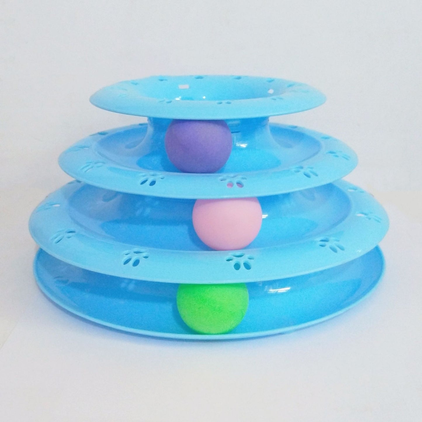 Rotating Ball Track Puzzle for Cats