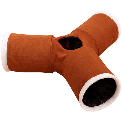 Foldable Pet Tunnel Multi-Channel Tent