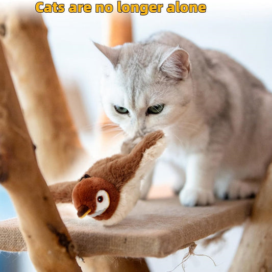 Rechargeable Feather Cat Toy for Indoor Play