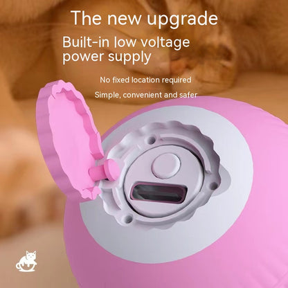 Interactive Silicone Cat Teaser Ball