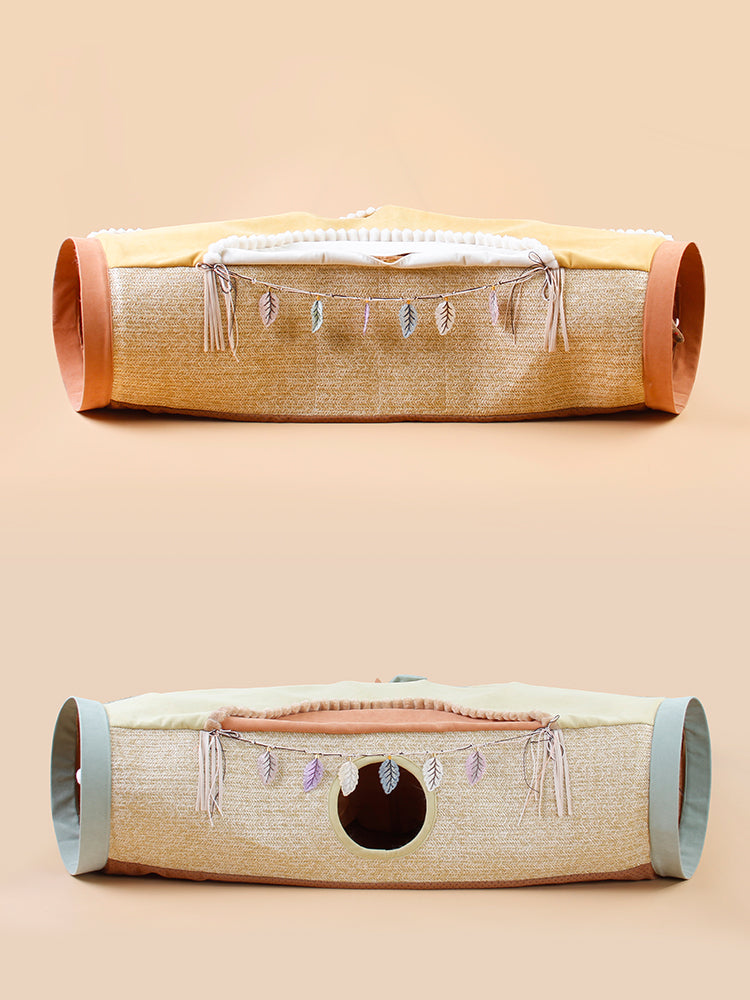 Avocado Cat Tunnel Toy