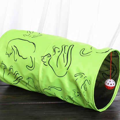 Foldable Cat Play Tunnel