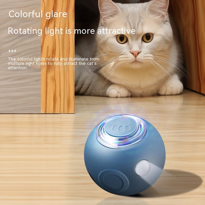 USB Rechargeable Silicone Cat Toy Ball