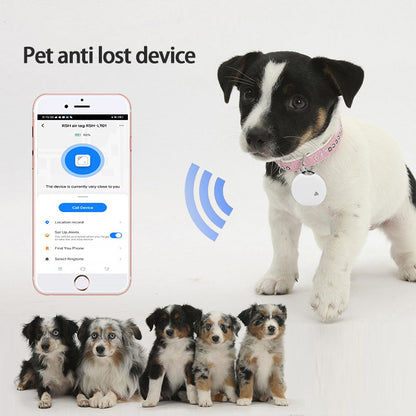 Mini Bluetooth Pet Tracker – Lightweight Anti-Lost Locator