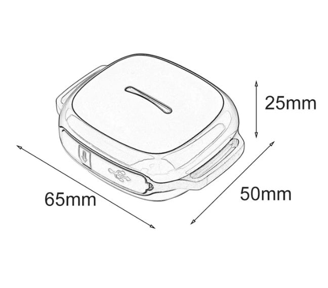 Waterproof GPS Tracker – Real-Time Location with Vibration & Fence Alerts