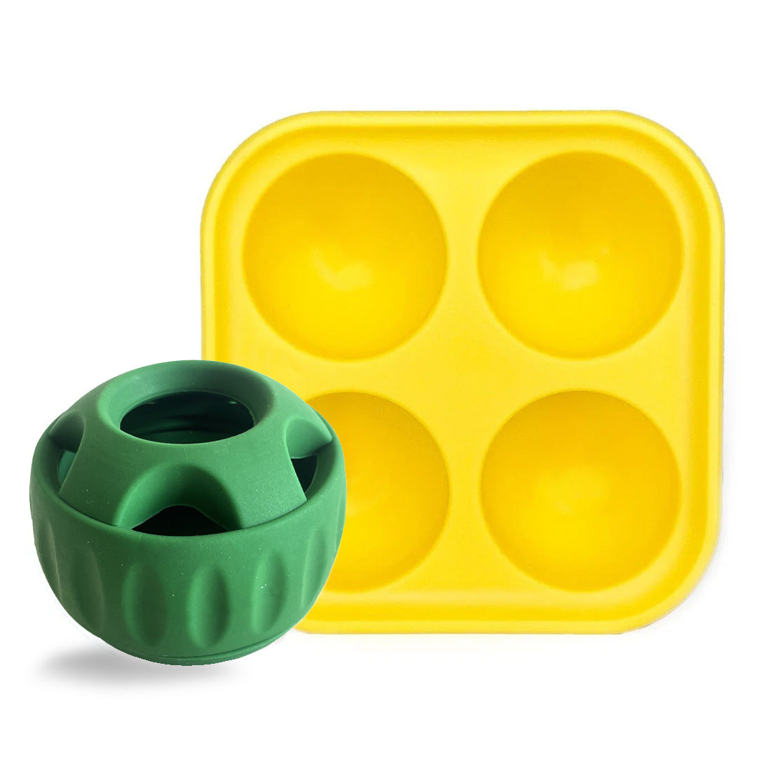 Silicone Slow Feeder Dog Toy & Treat Ball
