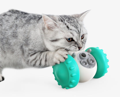 Interactive Slow-Feed Pet Toy – Smart Balance Feeding Car