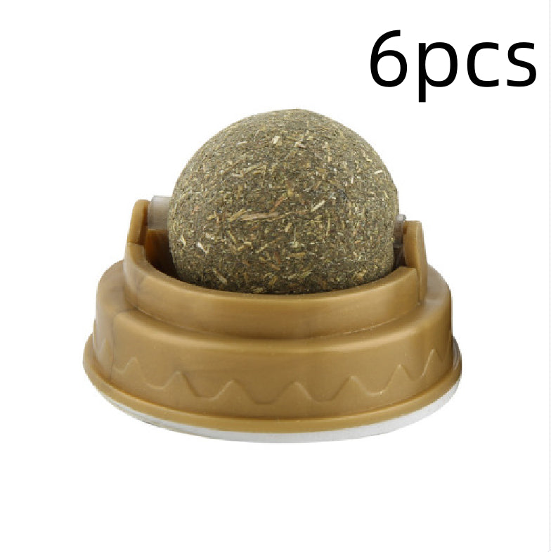 Natural Mint Catnip Lick Ball