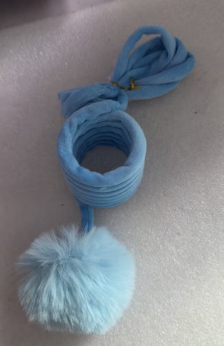 Spring Rabbit Hair Ball Cat Toy – Interactive Pet Play