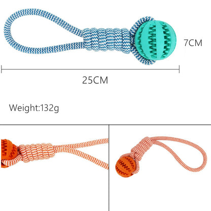 Twist Rope & Chew Dog Toy