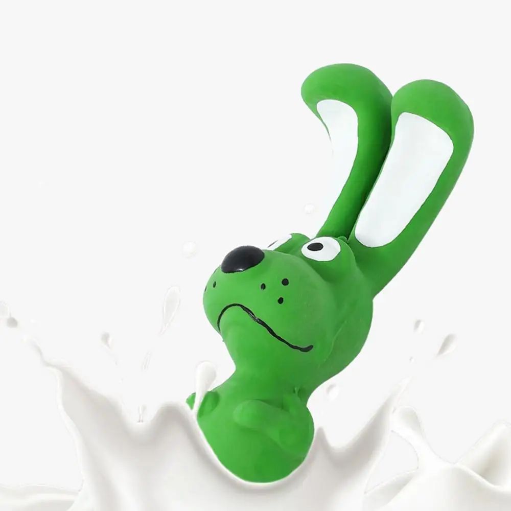 Hippo Squeaky Latex Dog Toy