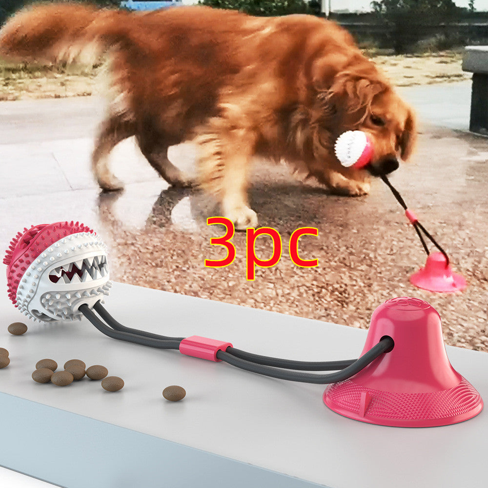Dog Suction Tug Ball Toy
