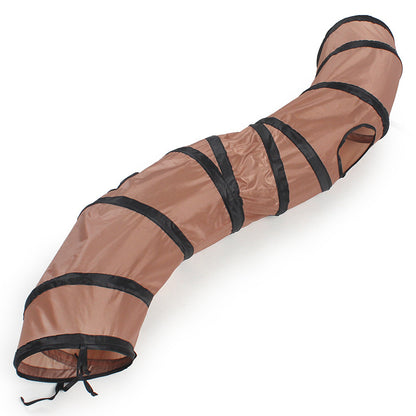 Polyester Solid Color Cat Tunnel