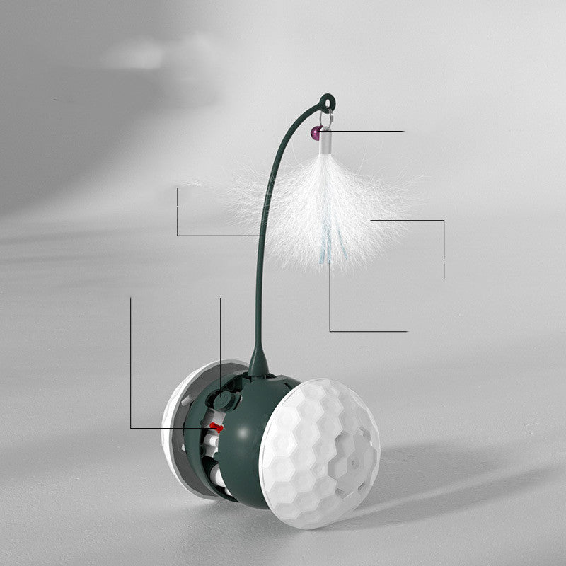 USB Feather Teaser Cat Toy