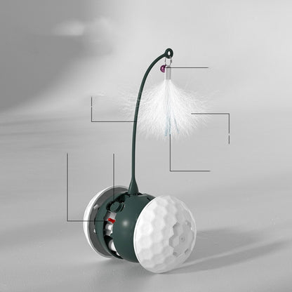 USB Feather Teaser Cat Toy