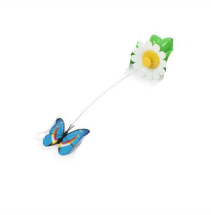 Electric Butterfly Cat Toy – Rotating Pet Teaser