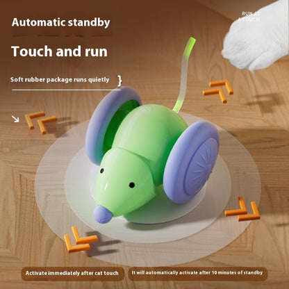 Electric Interactive Cat Mouse Car – Auto Obstacle-Avoiding Teaser