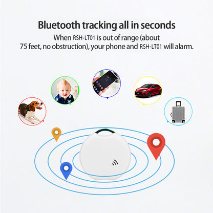 Mini Bluetooth Pet Tracker – Lightweight Anti-Lost Locator
