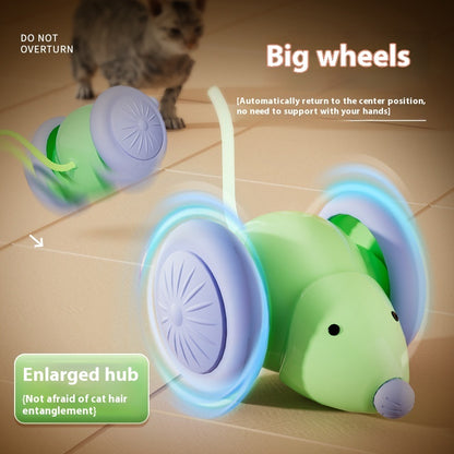 Electric Interactive Cat Mouse Car – Auto Obstacle-Avoiding Teaser
