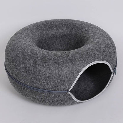 Soft Donut Bed for Small Cats & Kittens
