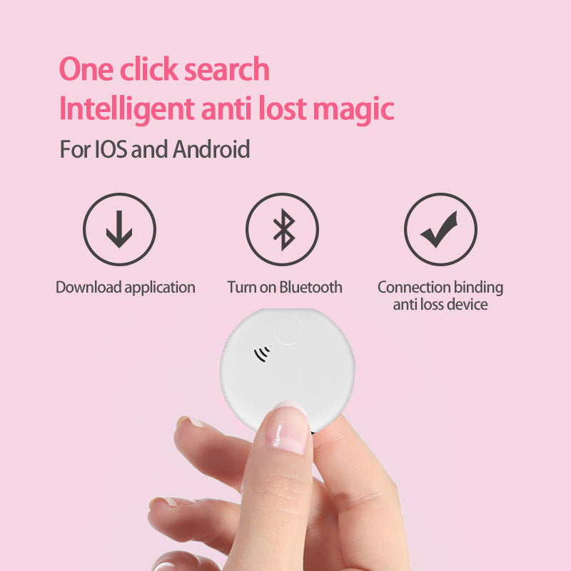 Mini Bluetooth Pet Tracker – Lightweight Anti-Lost Locator