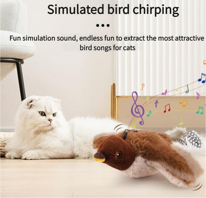 Rechargeable Feather Cat Toy for Indoor Play