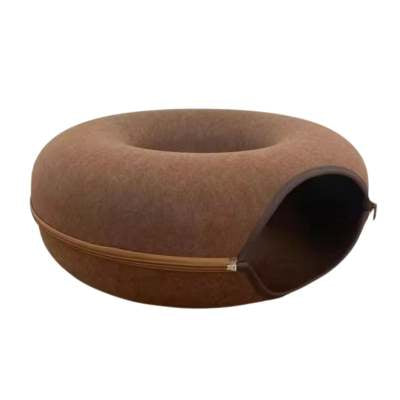 Soft Donut Bed for Small Cats & Kittens