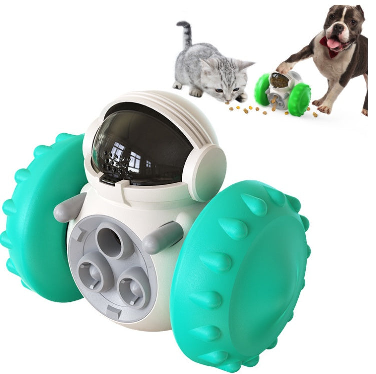 Interactive Slow-Feed Pet Toy – Smart Balance Feeding Car