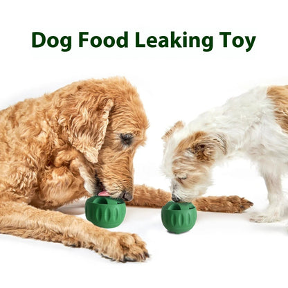 Silicone Slow Feeder Dog Toy & Treat Ball