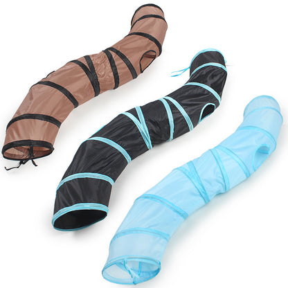 Polyester Solid Color Cat Tunnel